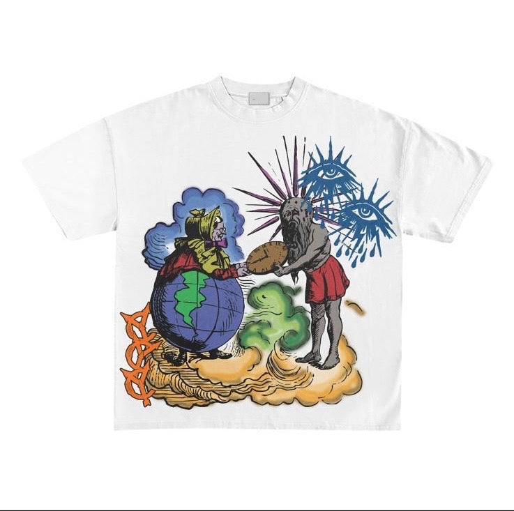 YOUNG CESARO ‘ INVEST YOUR TIME’ T-SHIRT V3 - White